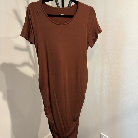 Quince Rust Midi Dress - Picture 5 of 5